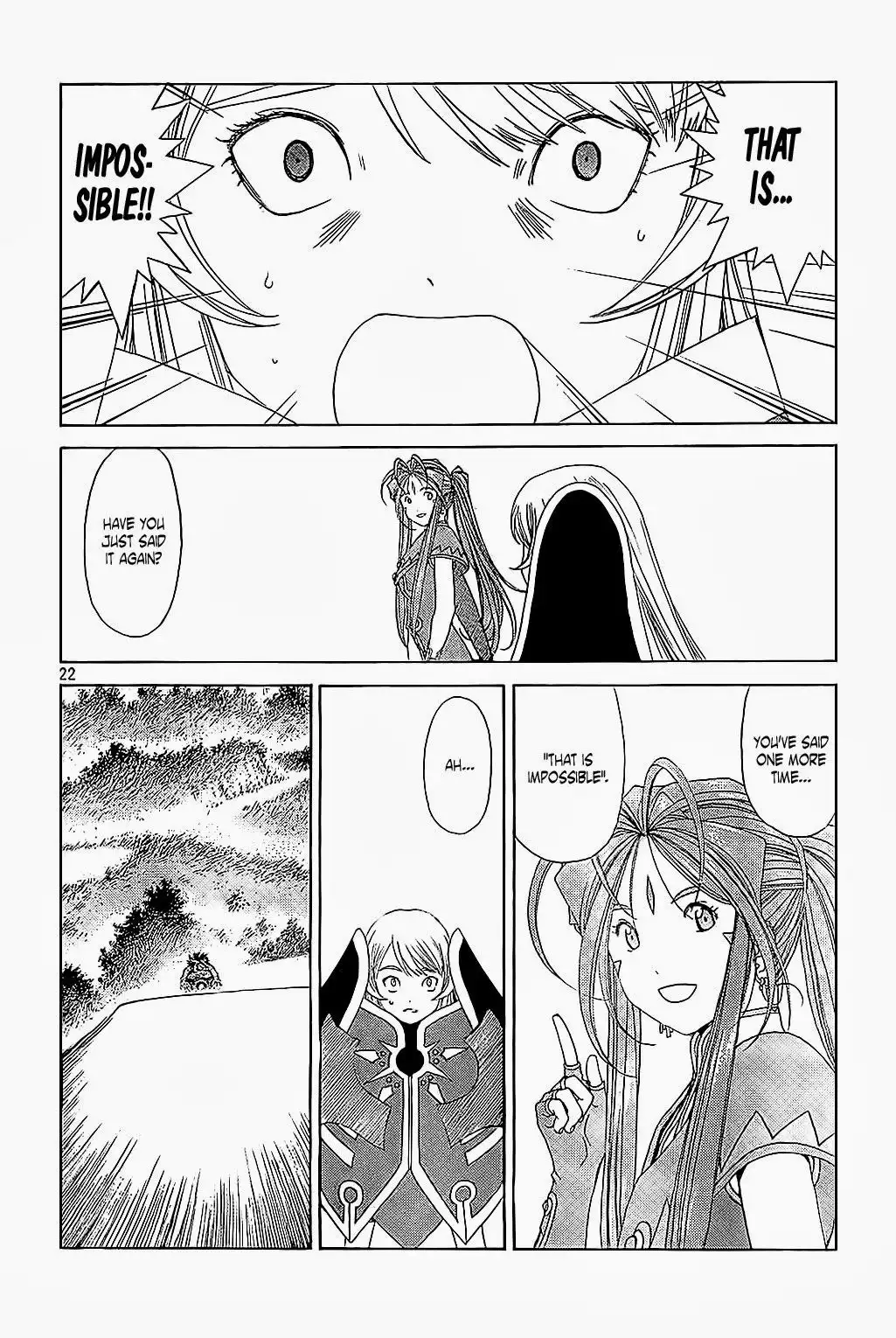 Ah My Goddess Chapter 301 22